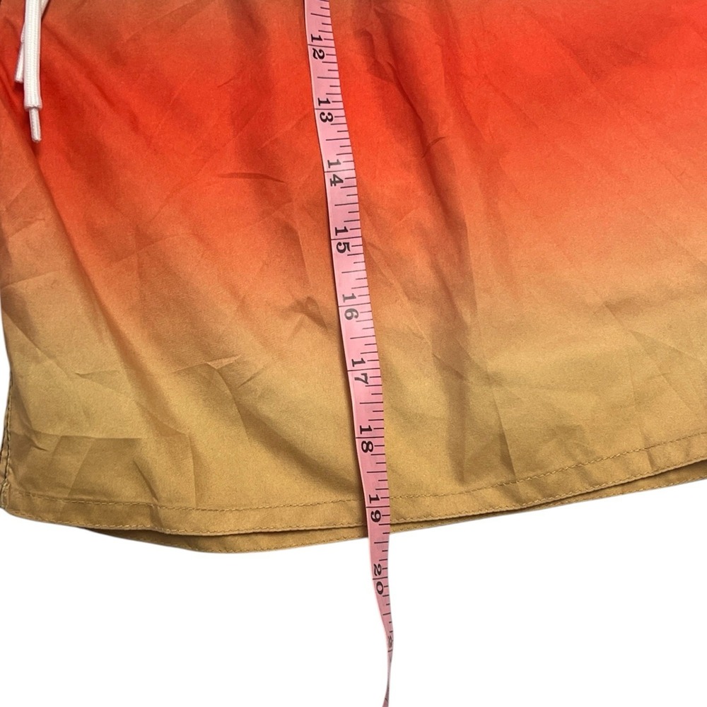 Arizona Jean Co. Men's Swim Trunks Vibrant Gradient Design Beach Shorts Size 2XL - Picture 5 of 6